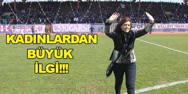 Serap Çakır'a büyük sevgi