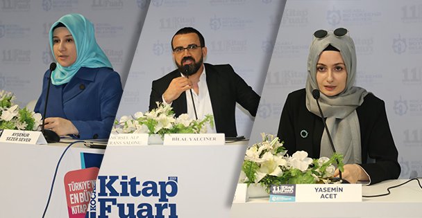 Sever, 11. Kitap Fuarı'na Katıldı