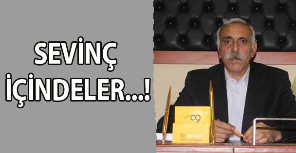 Sevinç içindeler