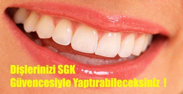 Sgk Güvencesiyle  İmplant !