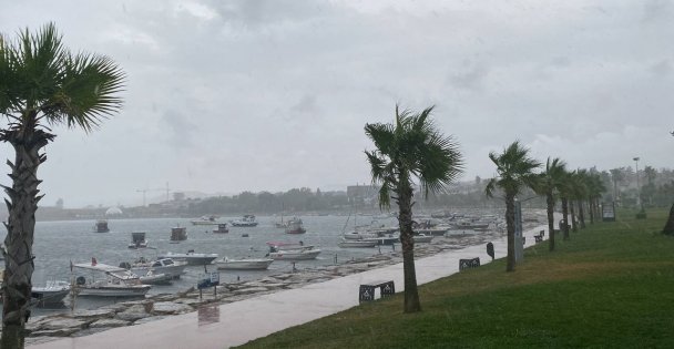 Sıcaktan Kavrulan Kocaelililer Yağmurla Serinledi