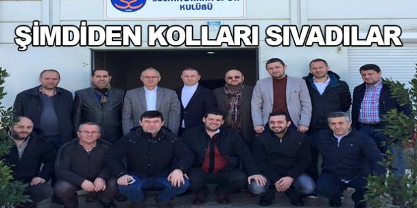 Şimdiden kolları sıvadılar