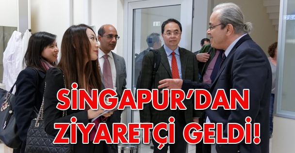 Singapur'dan ziyaretçi geldi!