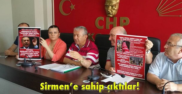 Sirmen'e sahip çıktılar!