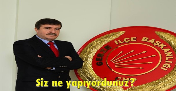 Siz ne yapıyordunuz?