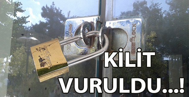 SKM'lere kilit vuruldu!