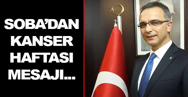 Soba'dan kanser haftası mesajı