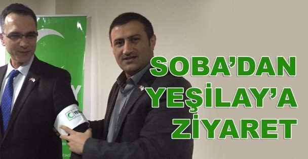 Soba'dan Yeşilay'a ziyaret