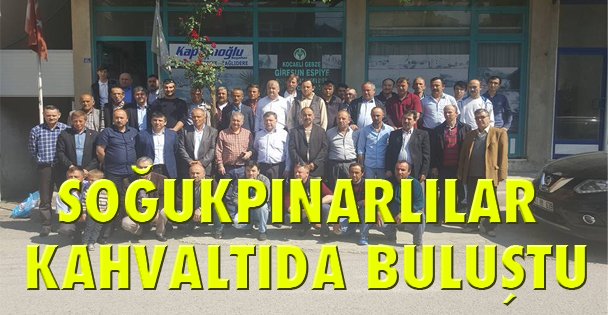 Soğukpınarlılar kahvaltıda buluştu!