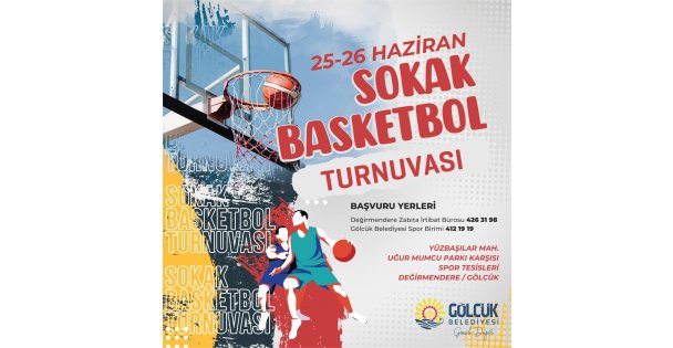 SOKAK BASKETBOLU HEYECANI SPOR KENTİ GÖLCÜK'TE YAŞANACAK