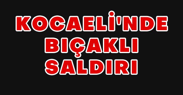 Sokakta Bıçaklı Saldırı Girişimi