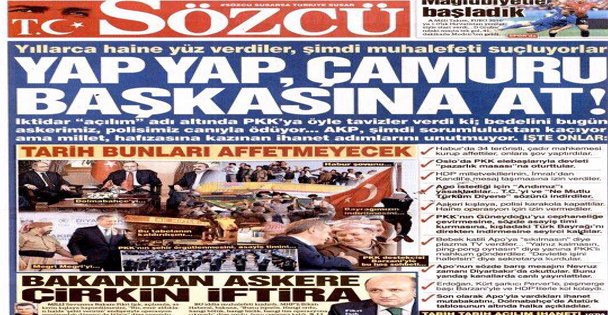 Sözcü'nün derdi Bakan Işık!