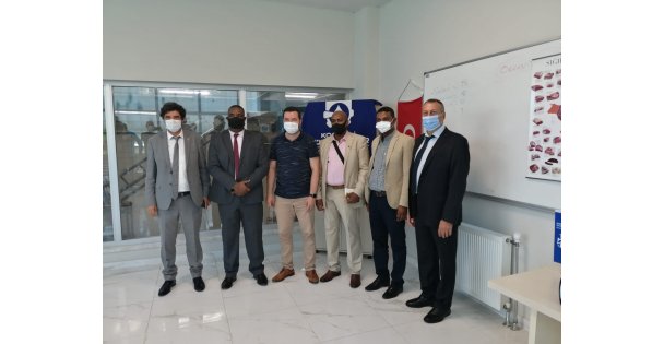 Sudan'dan Gelen Heyet Mezbahayı Ziyaret Etti