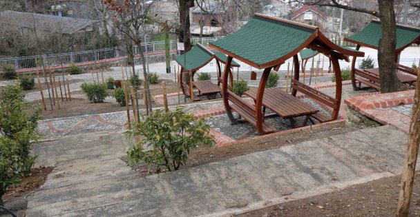 Sultan Baba Türbesi çevre düzenlemesinde sona gelindi