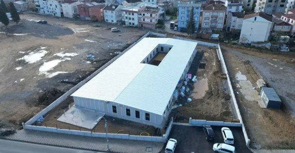 Sultanorhan Anaokulu'nda Kaba İnşaat Tamamlandı Yeni Eğitim Yuvası İçin Geri Sayım Başladı