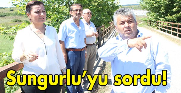 Sungurlu'yu sordu!