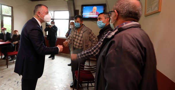 'Tahir Başkanımıza, akaryakıt desteği için teşekkür ediyoruz”