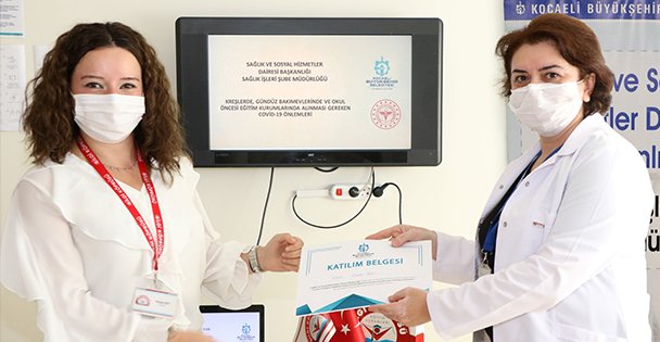 Talep eden kurumlara Covid-19 eğitimi veriliyor