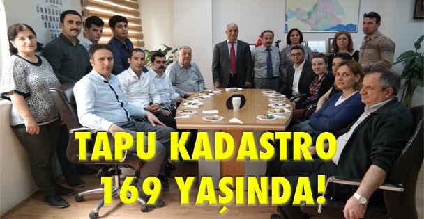 Tapu Kadastro 169. Yaşında