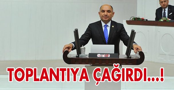 Tarhan toplantıya çağırdı!