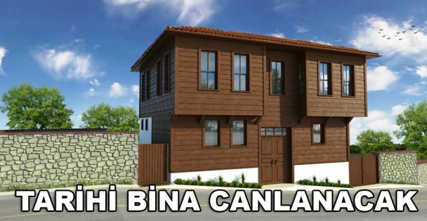 Tarihi bina canlanacak