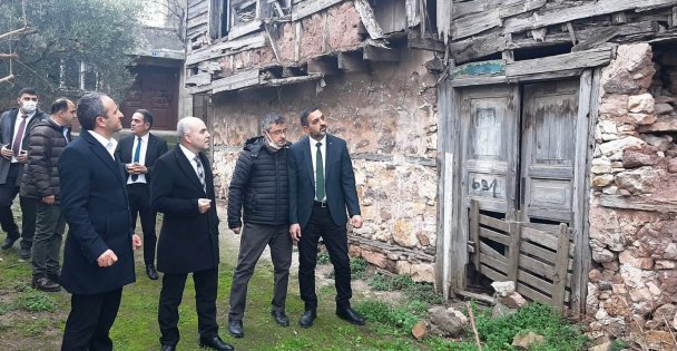 TARİHİ EVLERE VALİ YAVUZ DESTEĞİ