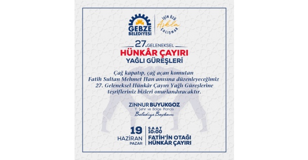 Tarihi Hünkar Çayırı Güreşlerine Davet