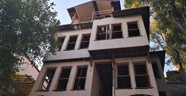 Tarihi "Pembe Köşk" restore ediliyor