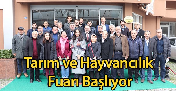 Tarım ve Hayvancılık  Fuarı Başlıyor