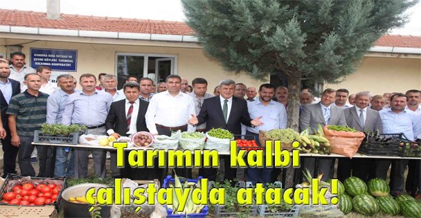 Tarımın kalbi çalıştayda atacak!