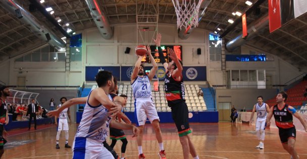 TBL: Kocaeli BŞB Kağıtspor: 85 - Haremspor: 106