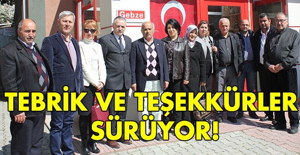 Tebrik ve teşekkürler sürüyor!