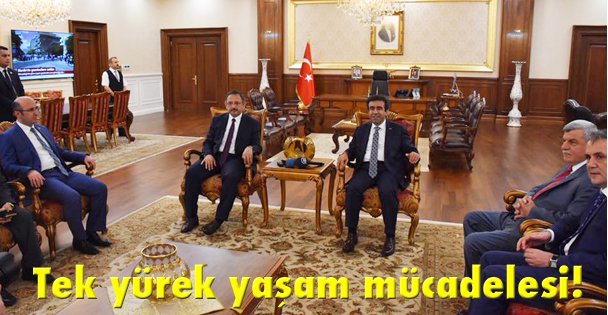 Tek yürek yaşam mücadelesi!