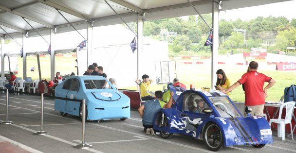 TEKNOFEST Efficiency Challenge Elektrikli Araç Yarışları sürüyor