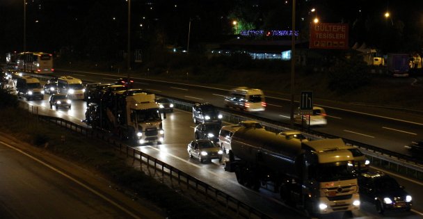 TEM otoyolunda bayram yoğunluğu