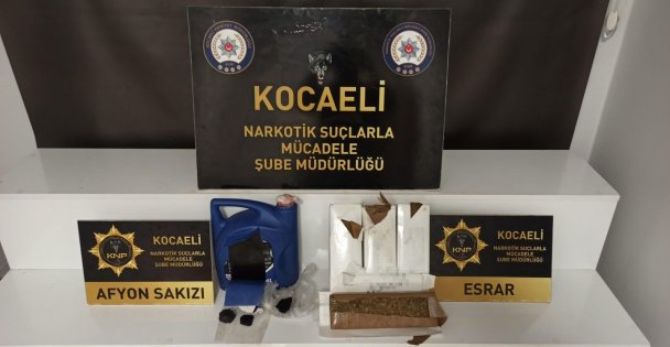 TEM Otoyolu'nda tır içerisinde zulalanmış uyuşturucu ele geçirildi