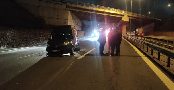 TEM'de 4 Araç Birbirine Girdi