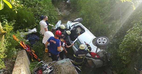 TEM'de Trafik Kazası