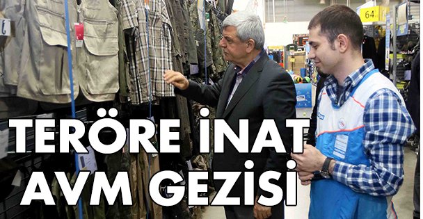 Teröre inat AVM gezisi!