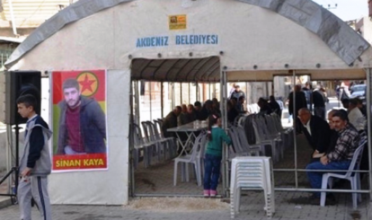 TERÖRİSTE TAZİYE ÇADIRI!