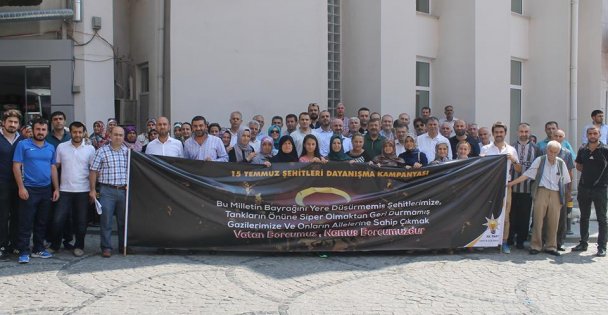 Teşkilatlar bağış yaptı!