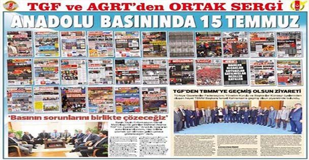 TGF ve AGRT'den Ortak Sergi