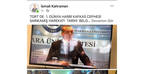 TGRTde Sarıkamış Harekâtı Belgeseli Yayında
