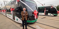 10 yeni tramvay alındı, 5 tane daha yolda; Büyükakın: Raylı sistemde  yeni bir döneme giriyoruz