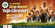 17. Sekapark Altın Kemer Yağlı Güreşleri başlıyor
