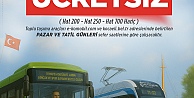 19 Mayıs’ta Kocaeli’nde ulaşım ücretsiz