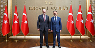 AK PARTİ Kocaeli İl Başkanı Şahin Talus, Vali İlhami Aktaşı Ziyaret Etti