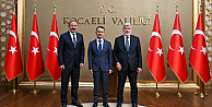 AK PARTİ Kocaeli Milletvekilleri; Mehmet Akif Yılmaz ve Sami Çakırdan Vali İlhami Aktaşa Ziyaret