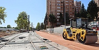 Alikahya Stadyum Tramvay Hattı’nda yoğun mesai
