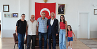 ASLANTAŞ, GEBZE HASKÖY SANAYİ SİTESİ BAŞKANI  BAŞÇİFTÇİYİ ZİYARET ETTİ